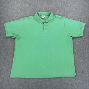 Lacoste Polo Shirt Men's 9 (Measures 3XL) Short Sleeve Slim Fit Green